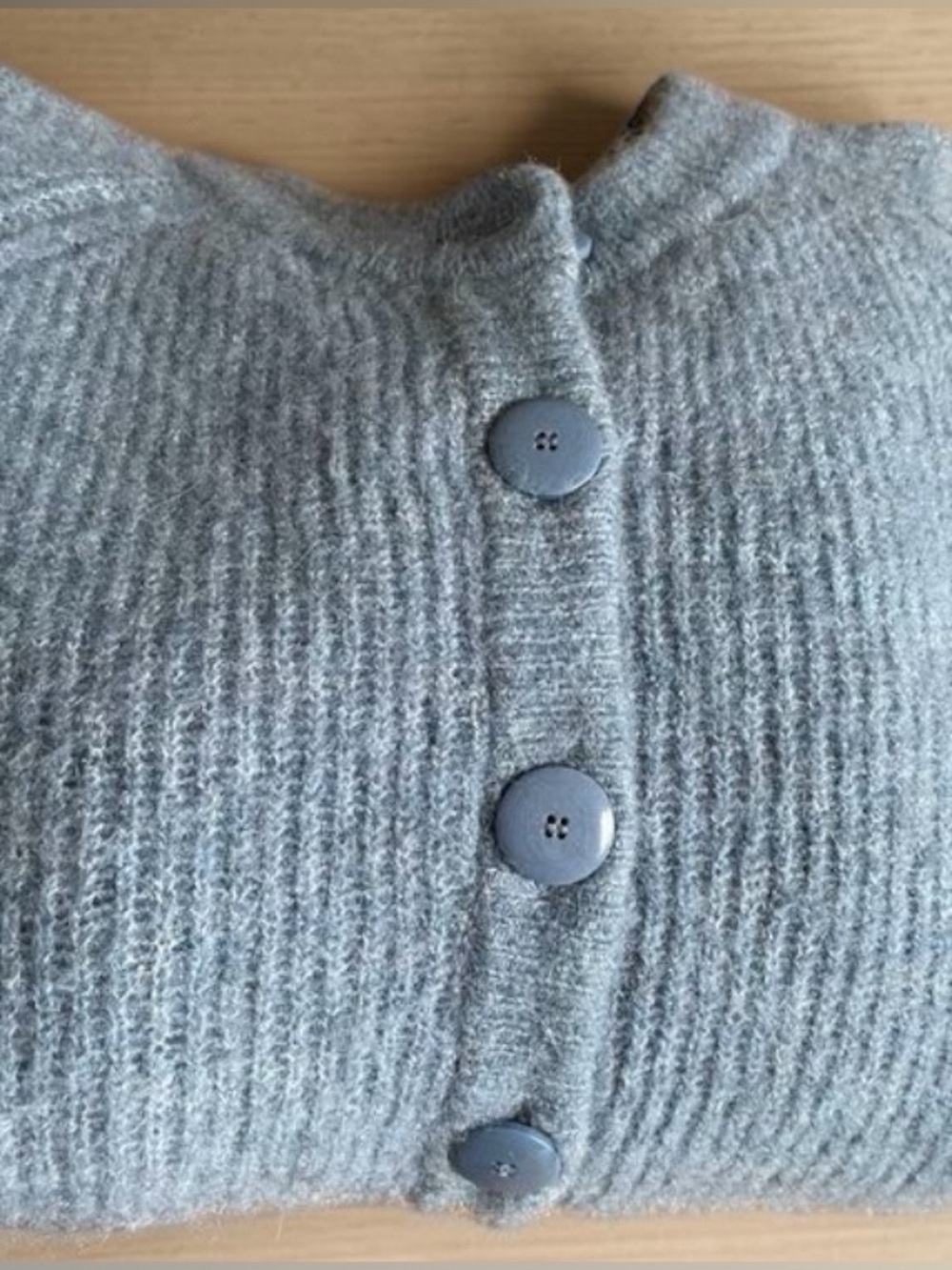 Sézane Othello Cardigan in Ice Blue | XXXL - Picture 5 of 16